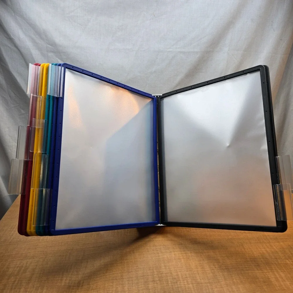 Pocket Reference System 20-Sheet Display Organizer Sturdy Expandable Storage